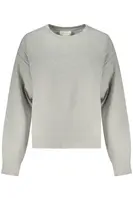 Šedá mikina bez kapuce