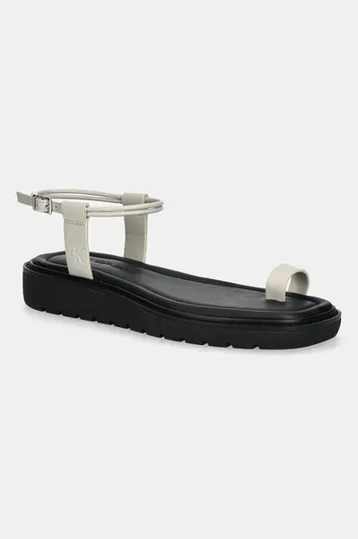 Sandále Calvin Klein Jeans ROPE TOE POST SANDAL LTH MG
