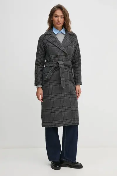 Kabát s prímesou vlny United Colors of Benetton