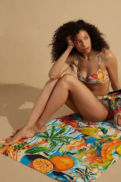 Bavlnený plážový uterák Medicine 100 x 180 cm