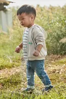 Rifle pre bábätká Mayoral soft denim