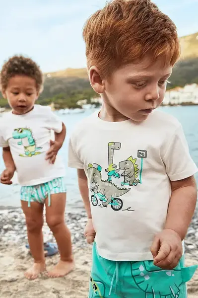 Detské bavlnené tričko Mayoral