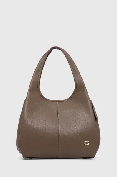 Kožená kabelka Coach