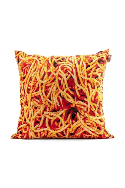 Dekoračný vankúš Seletti Spaghetti x Toiletpaper