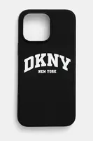 Puzdro na mobil Dkny iPhone 16 Pro Max 6.9 čierna farba, DKHMP16XSNYACH