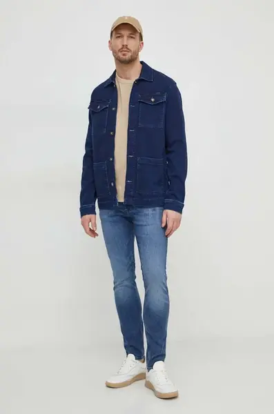 Rifľová bunda Pepe Jeans BINGHAM GDG