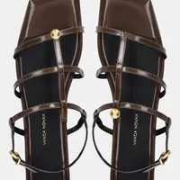 Kožené sandále Vanda Novak Bianca