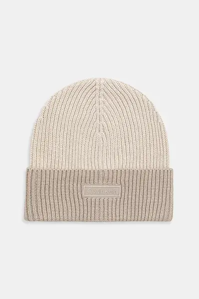 Vlněná čepice Calvin Klein