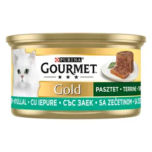 Gourmet Gold Sústa v paštike 12 x 85 g králičie mäso