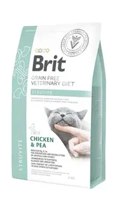 Brit Veterinary Diet Struvite suché krmivo pre mačky 2 kg