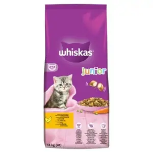 Whiskas Junior suché krmivo pre mačky - kuracie 14 kg