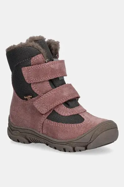 Dětské zimní boty Froddo LINZ WOOL TEX HIGH růžová barva, G3160229