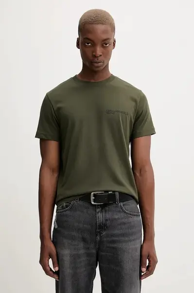 Bavlněné tričko Karl Lagerfeld Jeans