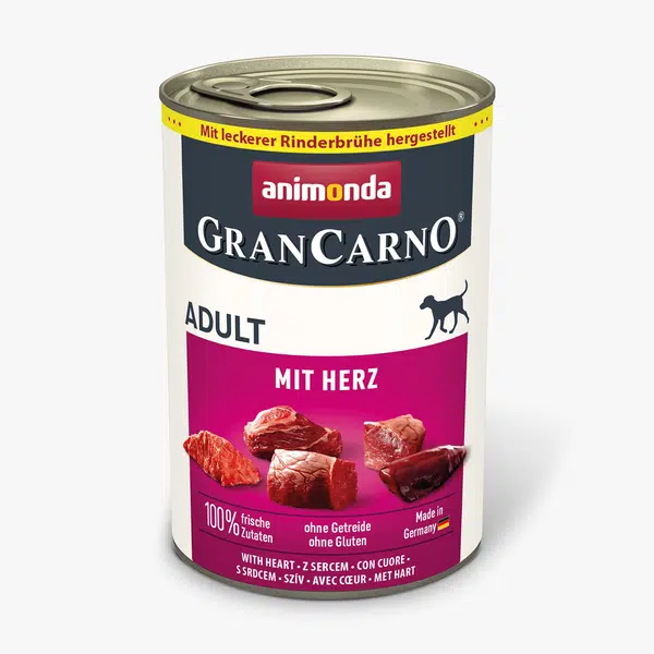 Animonda GranCarno Adult konzerva - so srdcom 400 g