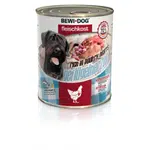 Bewi-Dog konzerva čisté mäso bohaté na hydinové srdce 800 g