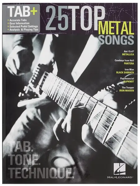MS 25 Top Metal Songs - Tab. Tone. Technique.