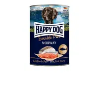 Happy Dog Sensible Pure Norway - konzerva, lososí maso 6 x 200 g