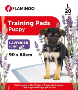 Flamingo plenkové podložky pro psy - Lavender L - 20 ks