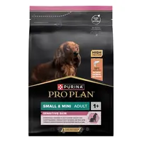Pro Plan Adult Small & Mini Sensitive Skin Optiderma 2 x 7 kg
