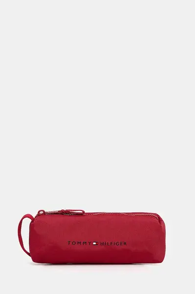 Penál Tommy Hilfiger růžová barva, AU0AU01905