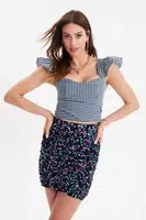 Dámský Crop Top Trendyol Navy
