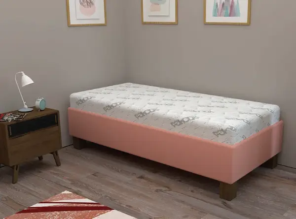 Postel Fatima Rozměr: 90 x200 cm, Matrace: Madona - tvrdost 3, varianta nožiček: Dřevěné nožičky