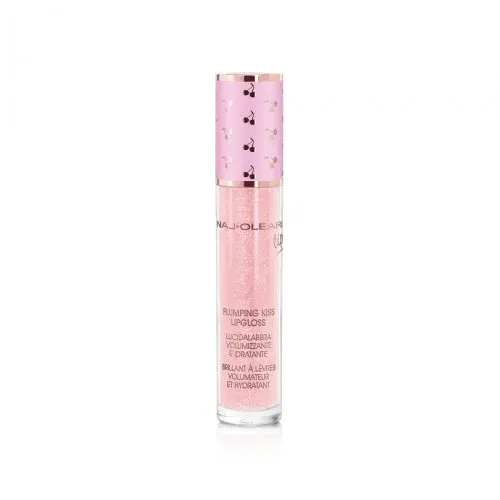 Naj-Oleari Plumping Kiss Lip Gloss lesk na rty s efektem zvětšení rtů - 02 cot.candy pink 6ml