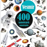 400 samolepek Vesmír