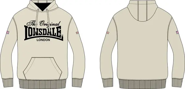 Lonsdale Men's hooded sweatshirt regular fit