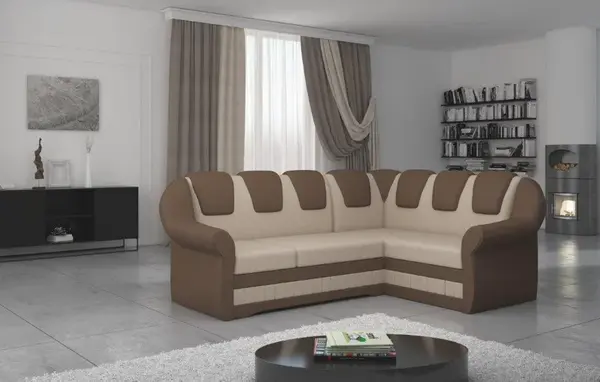 Sedací souprava Lord II Provedení: Pravá varianta, látka: Jasmine 22/ Soft 15