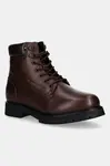 Kožené trapery Tommy Hilfiger FLEX TH OUTDOOR RS LTH BOOT