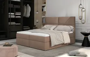 Boxspring Amber Rozměr: 160 x 200 cm, látka: Monolith 09