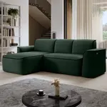 Sedací souprava Ume Provedení: Levá varianta, látka: Amore 35/ Velvet Mat 10