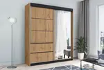 Šatní skříň Adel Barva korpusu: Dub - Craft zlatý, Rozměry: 150 cm