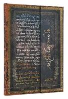 Diář 2026 Michelangelo, Handwriting