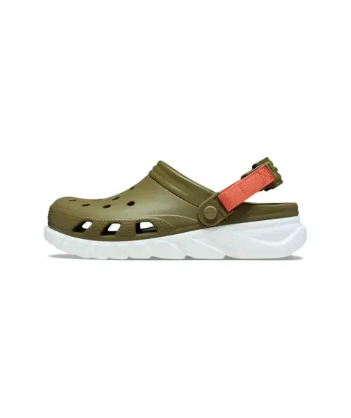 Crocs Dreváky 'Duet Max'  zelená / oranžová / biela