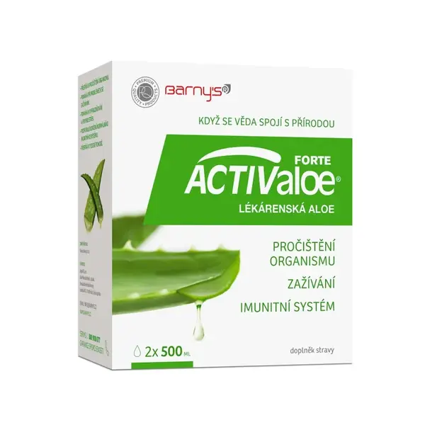 Barnys ACTIValoe lékárenská aloe 2x500 ml