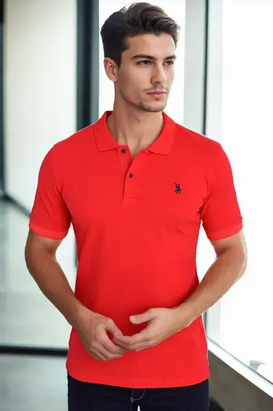 T9561 DEWBERRY MEN'S TSHIRT-RED
