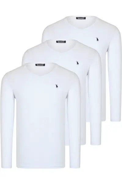 Pánske tričko 3pack dewberry