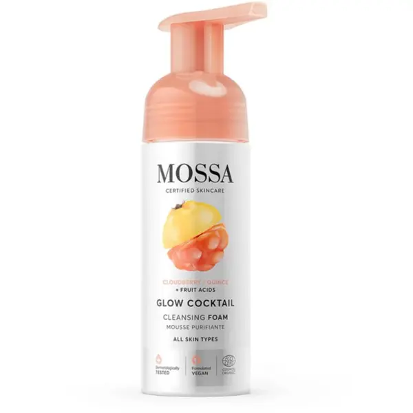 Mossa Glow Coctail čisticí pěna na obličej 150 ml