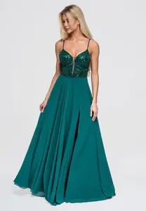 Elegantní maxi večerní šaty