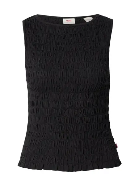 LEVI'S ® Top 'Bella Smocked Top'  čierna