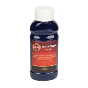Akrylová farba 500 ml, parížska modrá