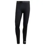 ADIDAS PERFORMANCE Športové nohavice 'TECHFIT Compression Training Long'  čierna / biela