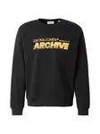 JACK & JONES Mikina 'JJBRAT'  oranžová / čierna