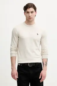 U.S. Polo Assn. svetr pánský s bavlnou Lightweight