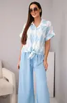 Dámský set s košilí a kalhotami Kesi