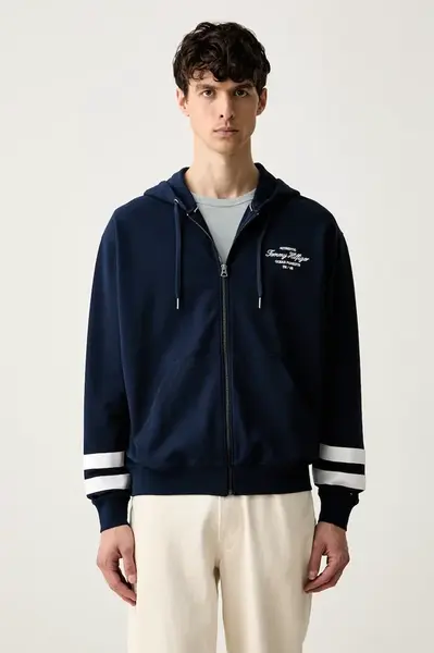 Tommy Hilfiger rozepínací mikina s kapucí pánská