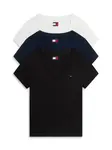Tommy Jeans Tričko  námornícka modrá / čierna / biela