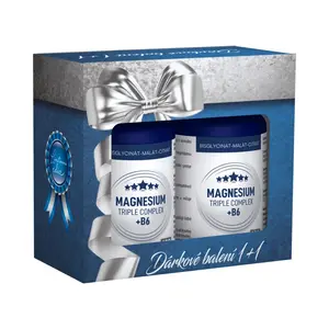 Clinical Magnesium Triple complex +B6 2x100 kapslí dárkové balení